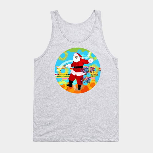 Santa Claus Tank Top by momomoma